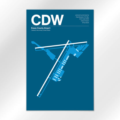 CDW Airport Diagram