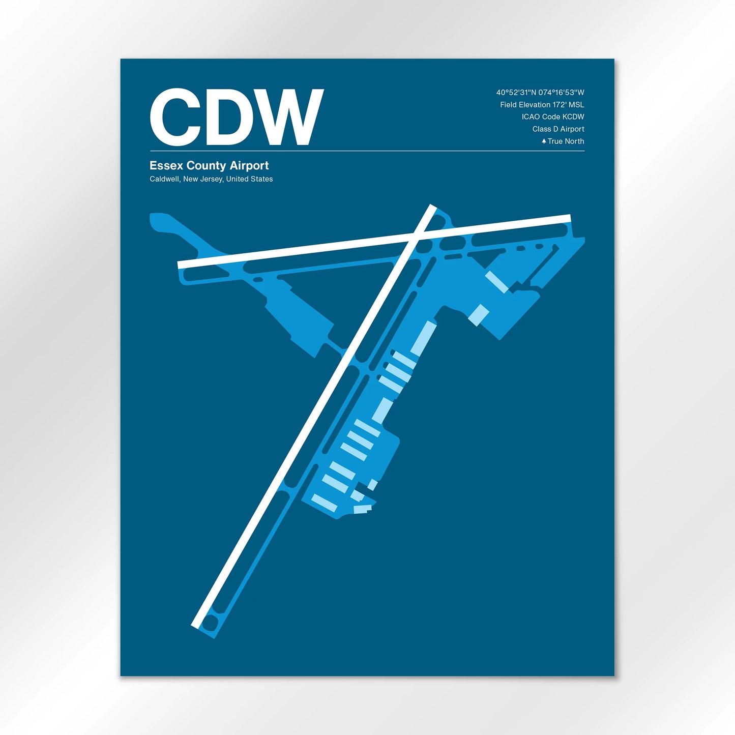 CDW Airport Diagram
