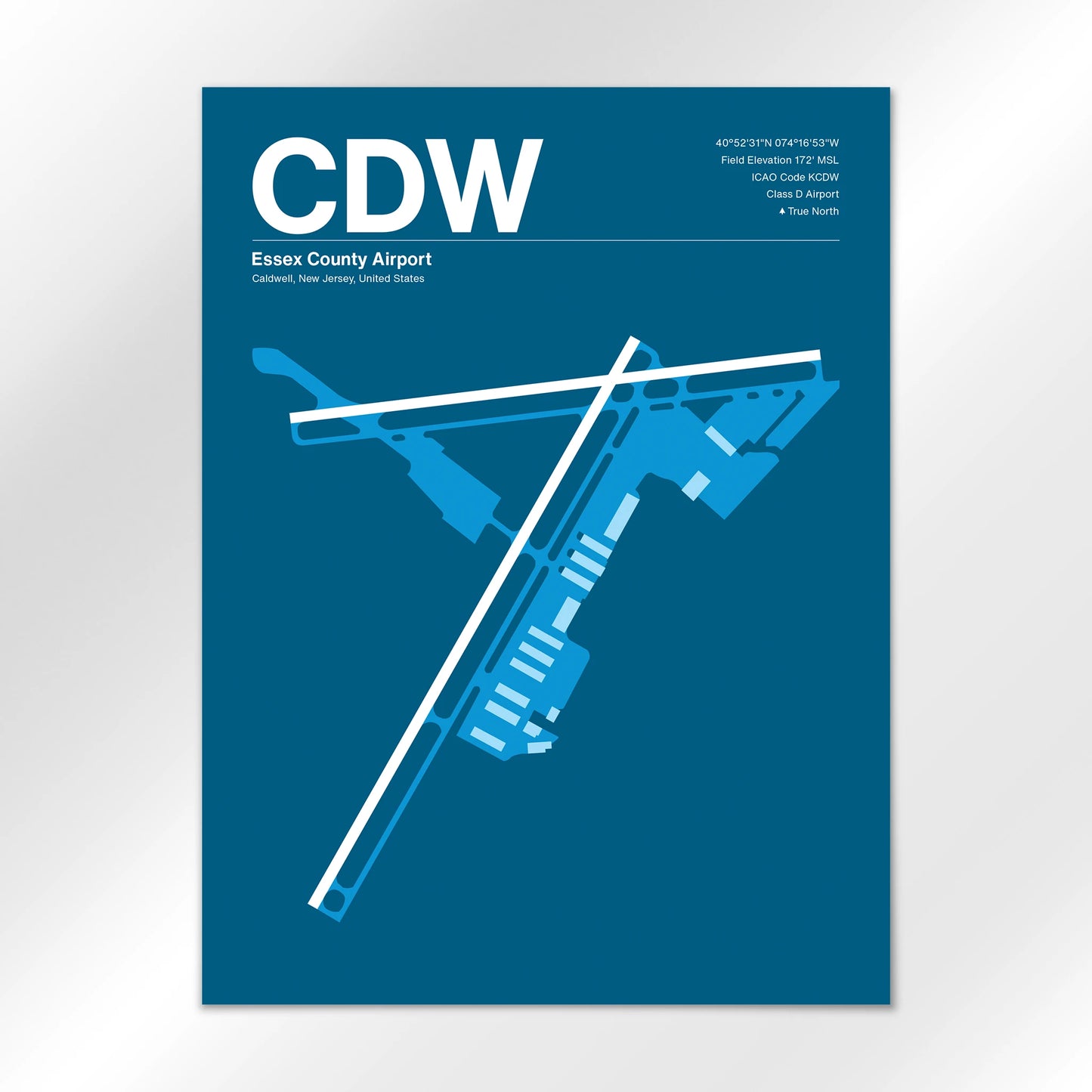 CDW Airport Diagram