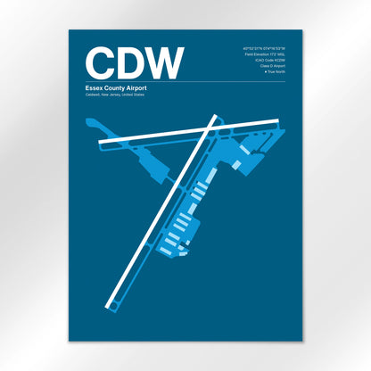 CDW Airport Diagram