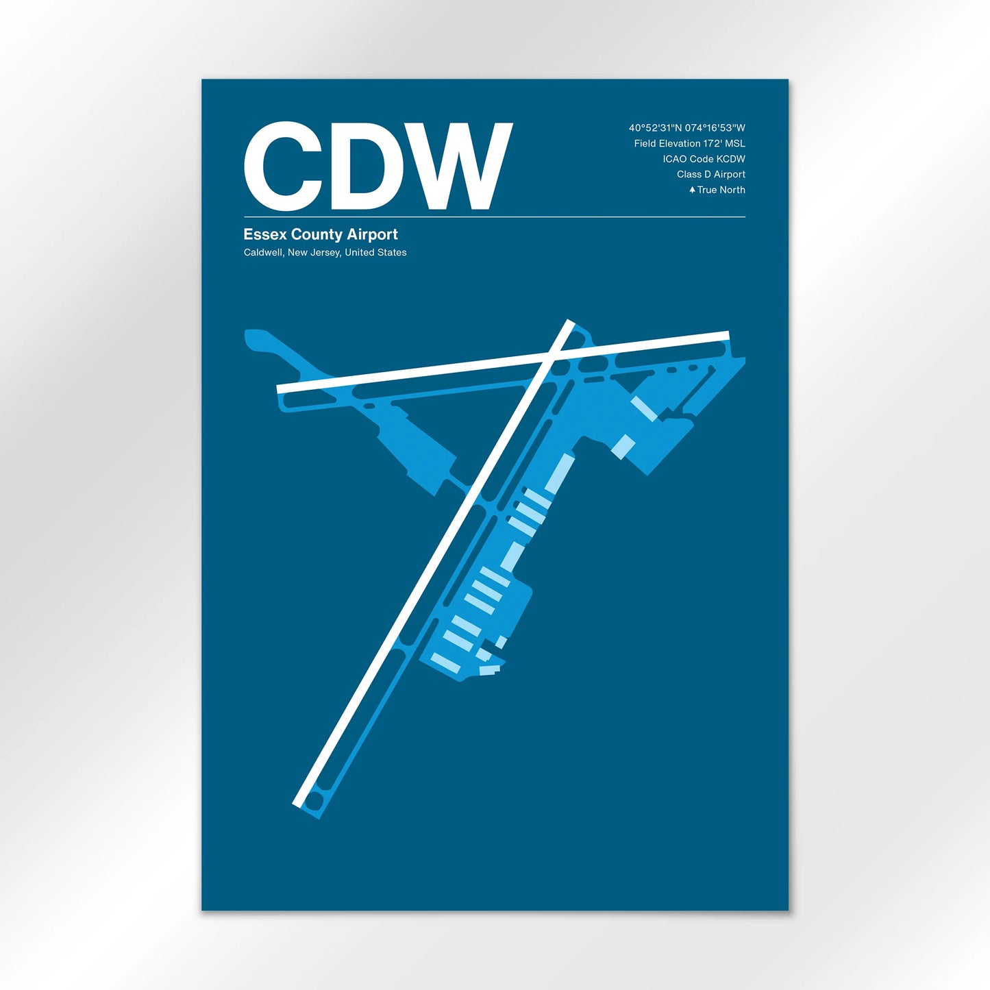 CDW Airport Diagram