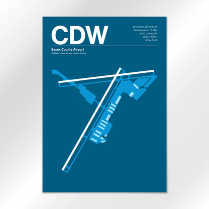 CDW Airport Diagram