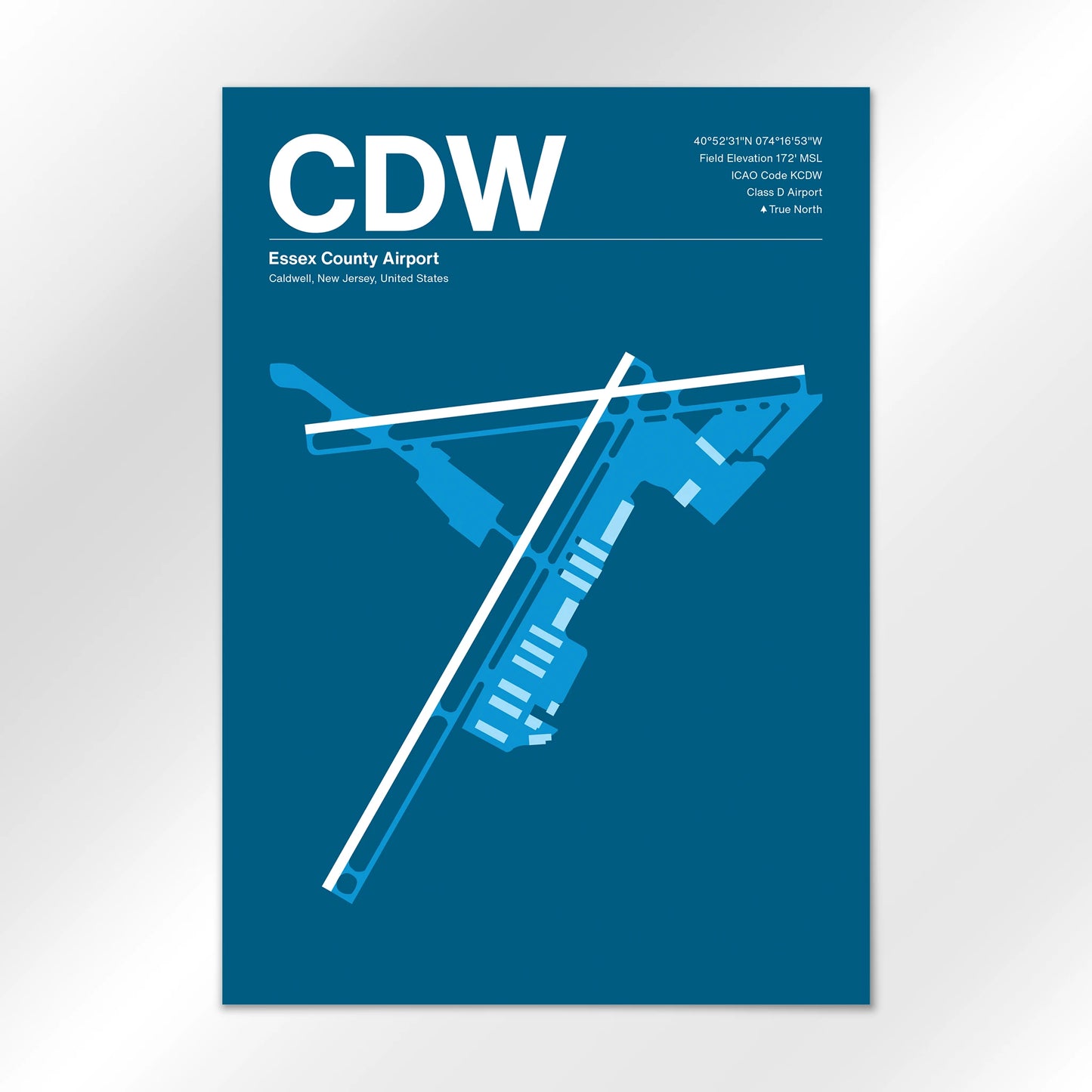 CDW Airport Diagram