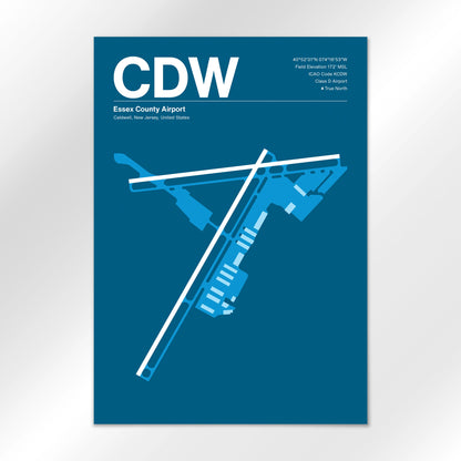 CDW Airport Diagram