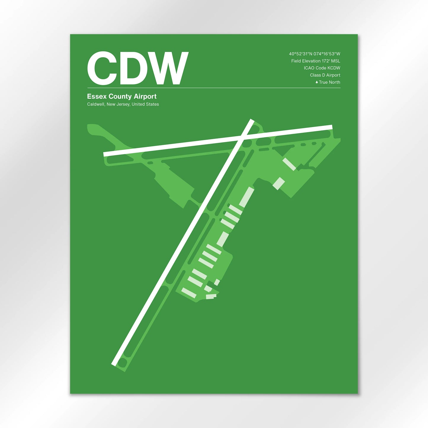 CDW Airport Diagram