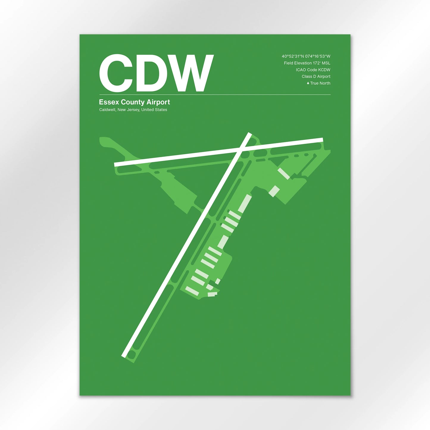 CDW Airport Diagram