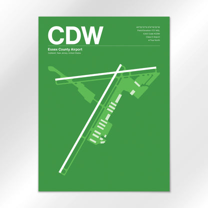CDW Airport Diagram
