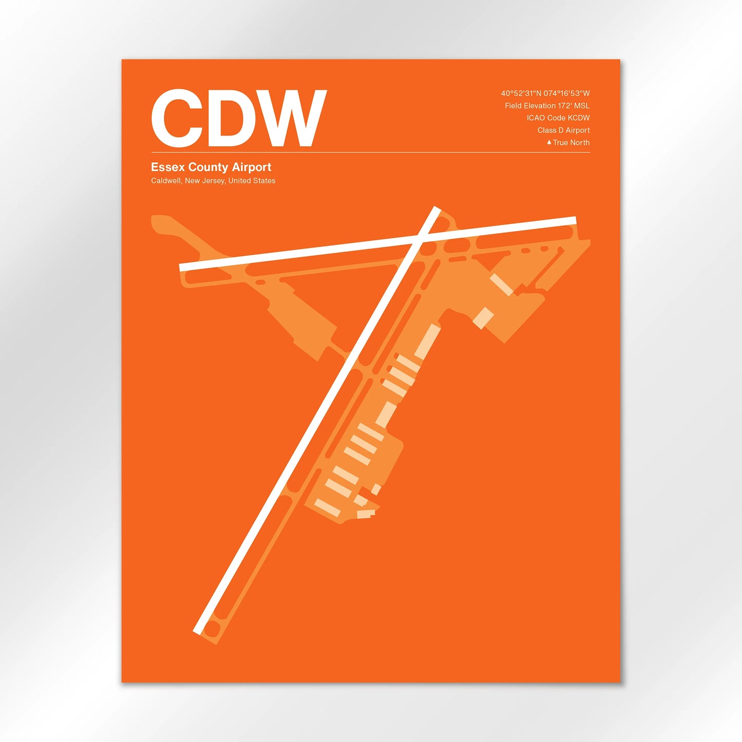 CDW Airport Diagram