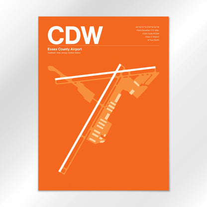 CDW Airport Diagram