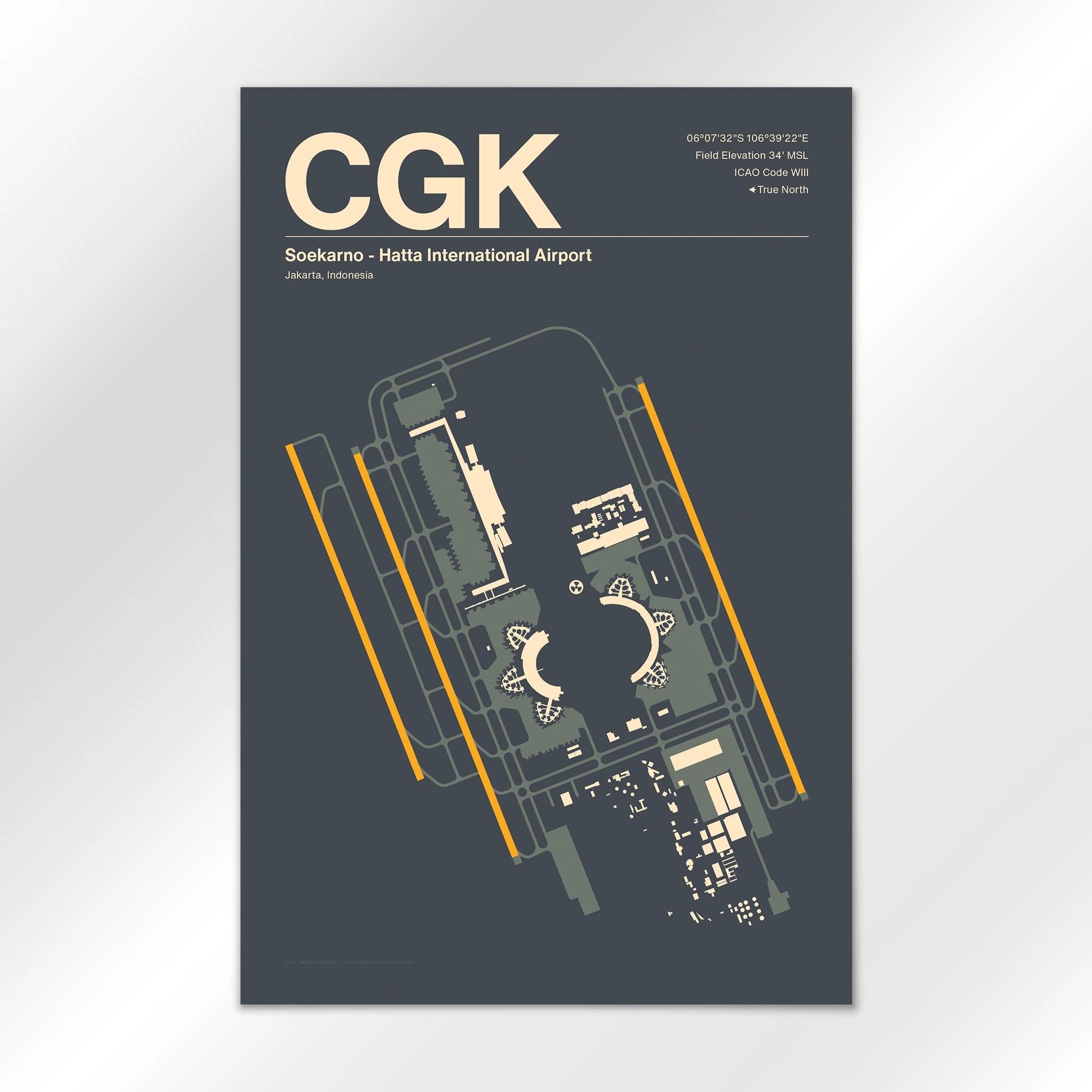 CGK Airport Diagram