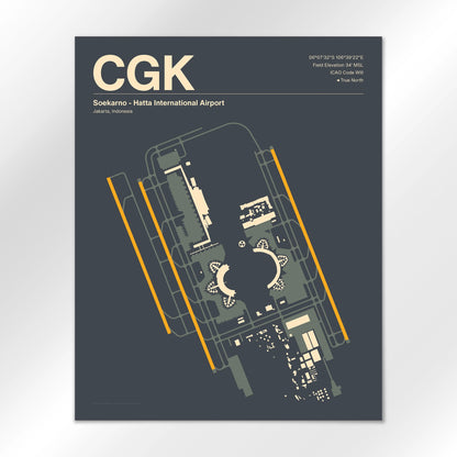 CGK Airport Diagram