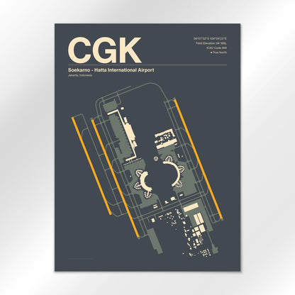 CGK Airport Diagram