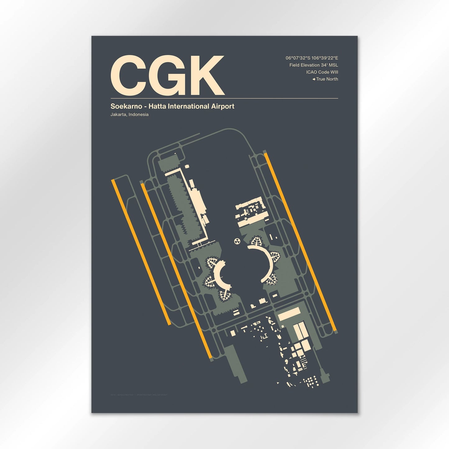 CGK Airport Diagram