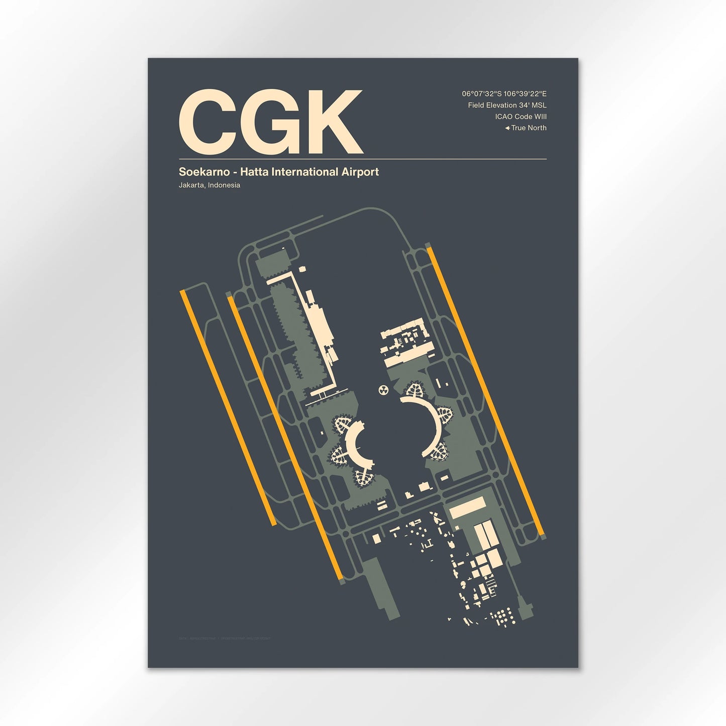 CGK Airport Diagram
