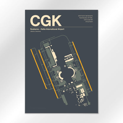 CGK Airport Diagram