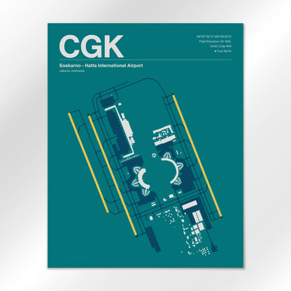 CGK Airport Diagram