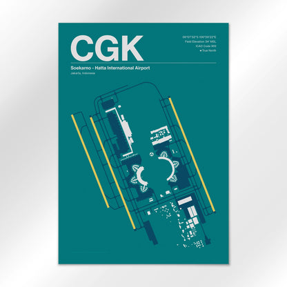 CGK Airport Diagram