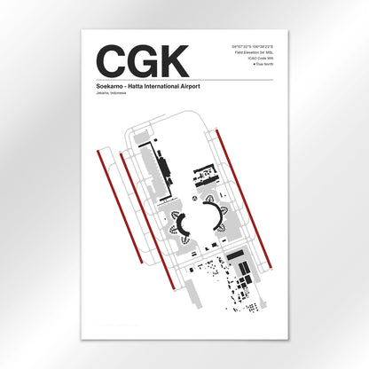 CGK Airport Diagram