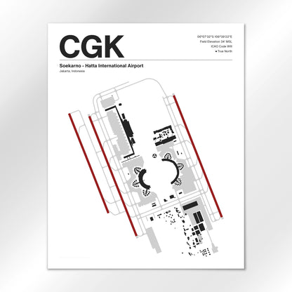 CGK Airport Diagram