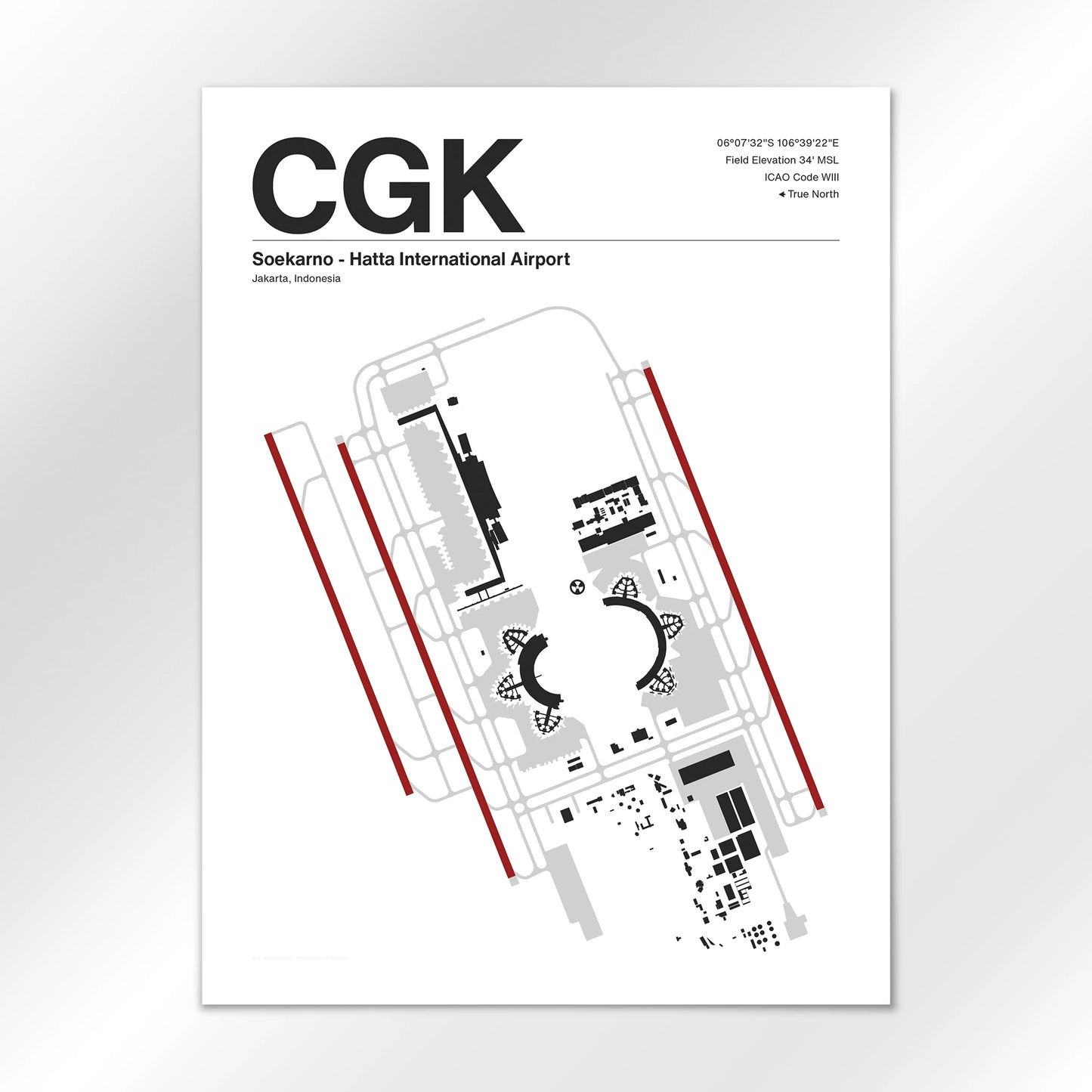 CGK Airport Diagram