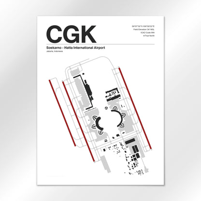 CGK Airport Diagram