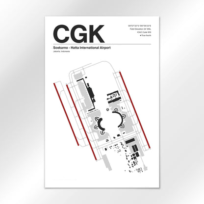 CGK Airport Diagram