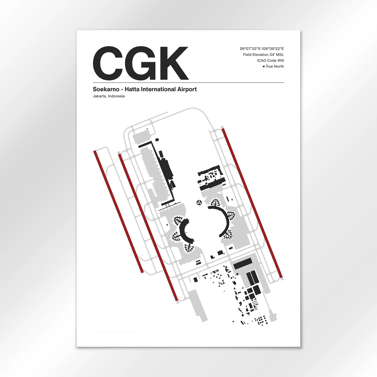 CGK Airport Diagram
