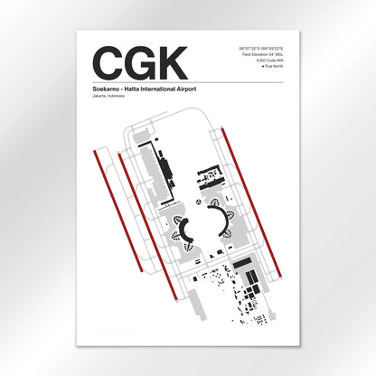 CGK Airport Diagram