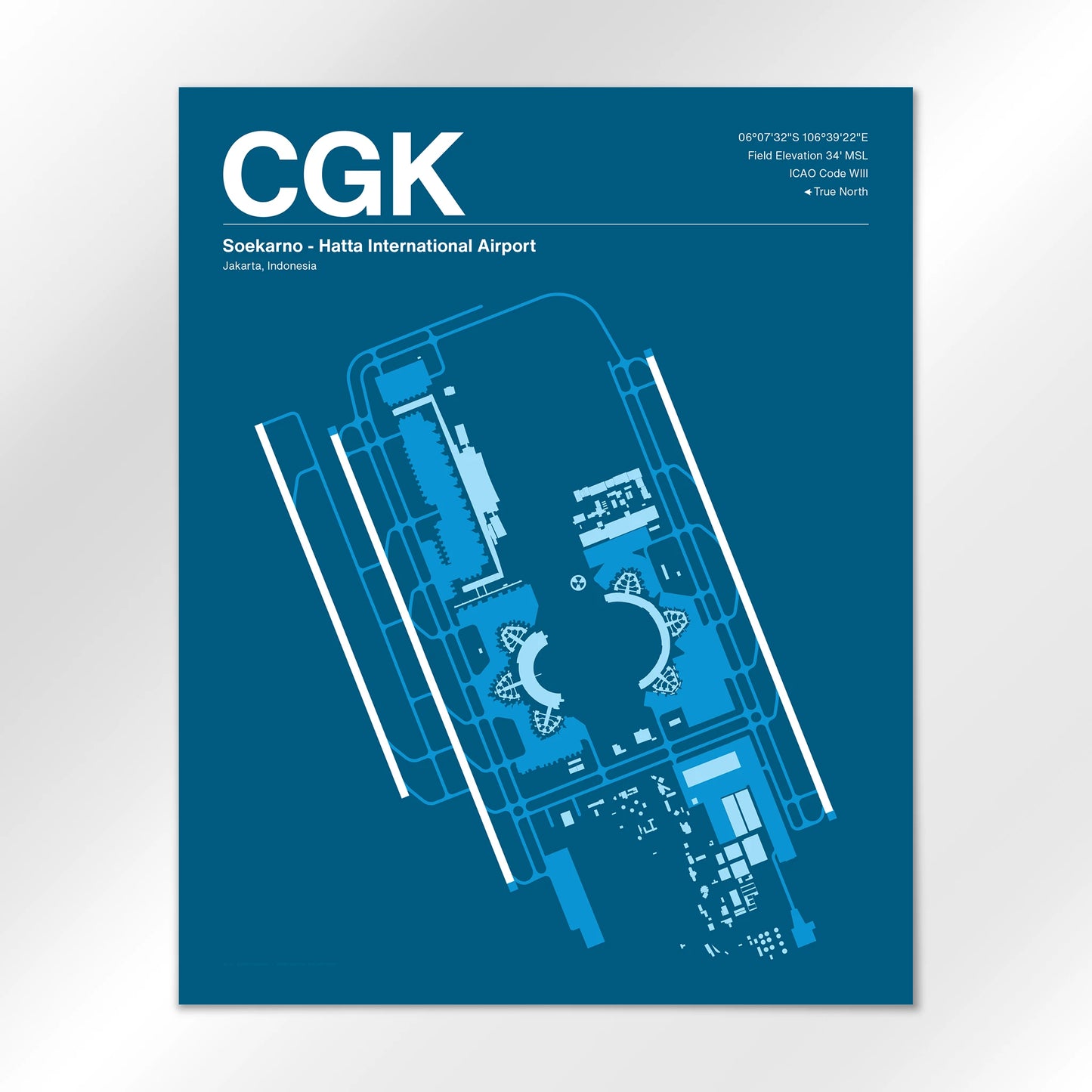 CGK Airport Diagram