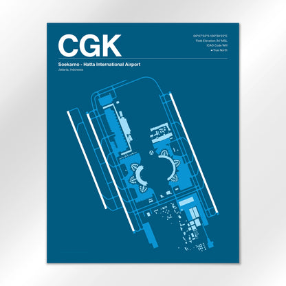 CGK Airport Diagram