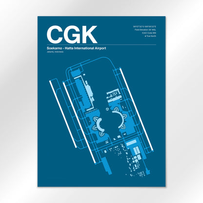 CGK Airport Diagram