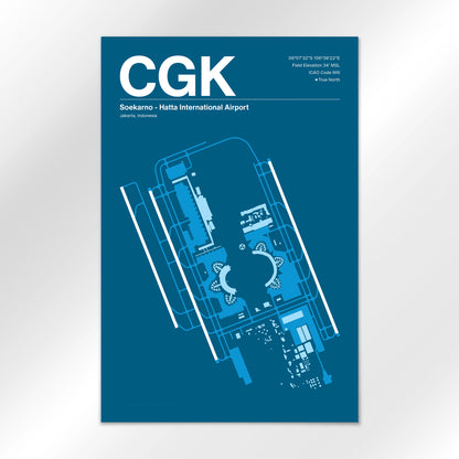 CGK Airport Diagram