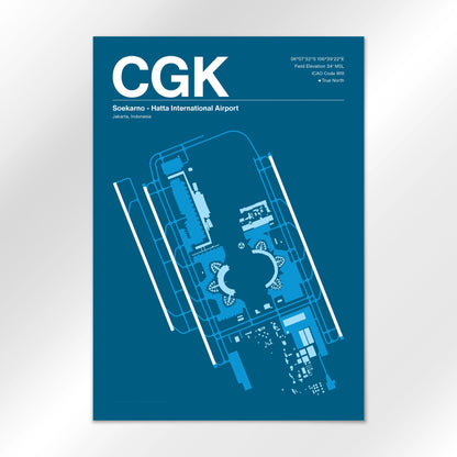 CGK Airport Diagram