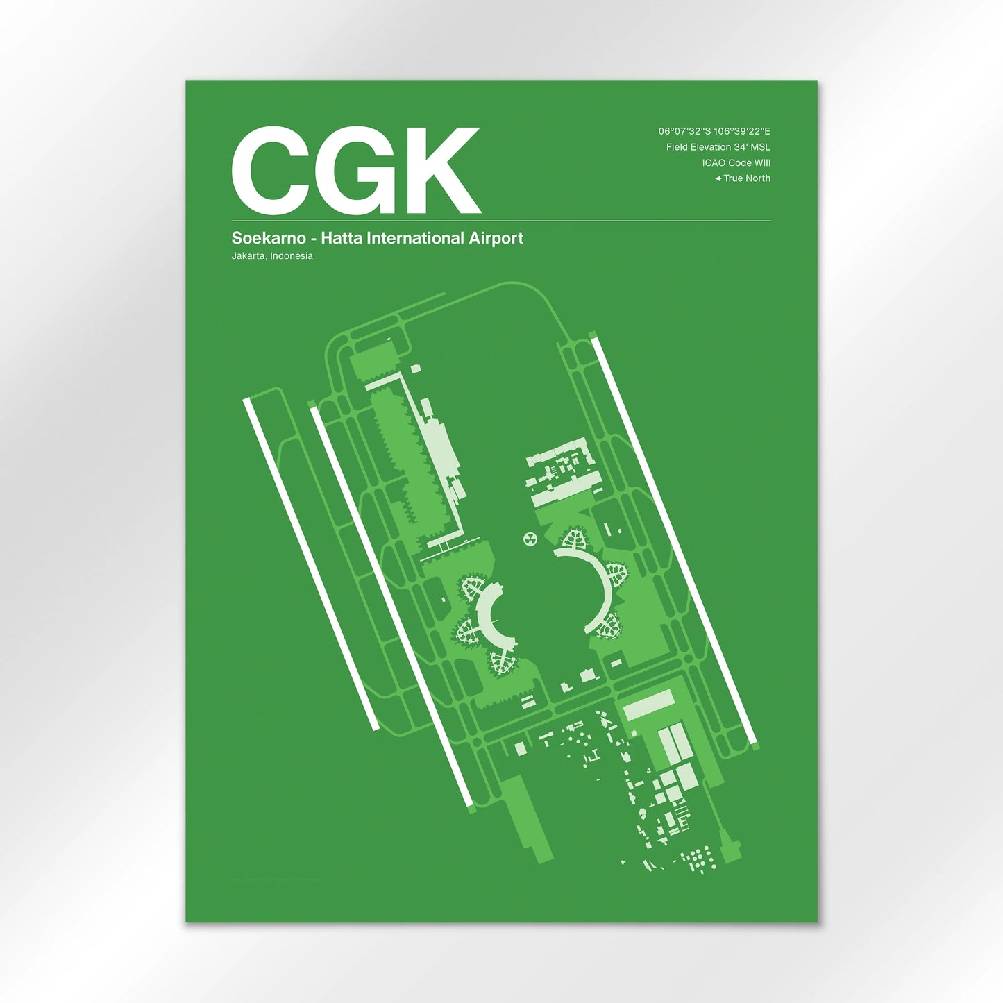 CGK Airport Diagram