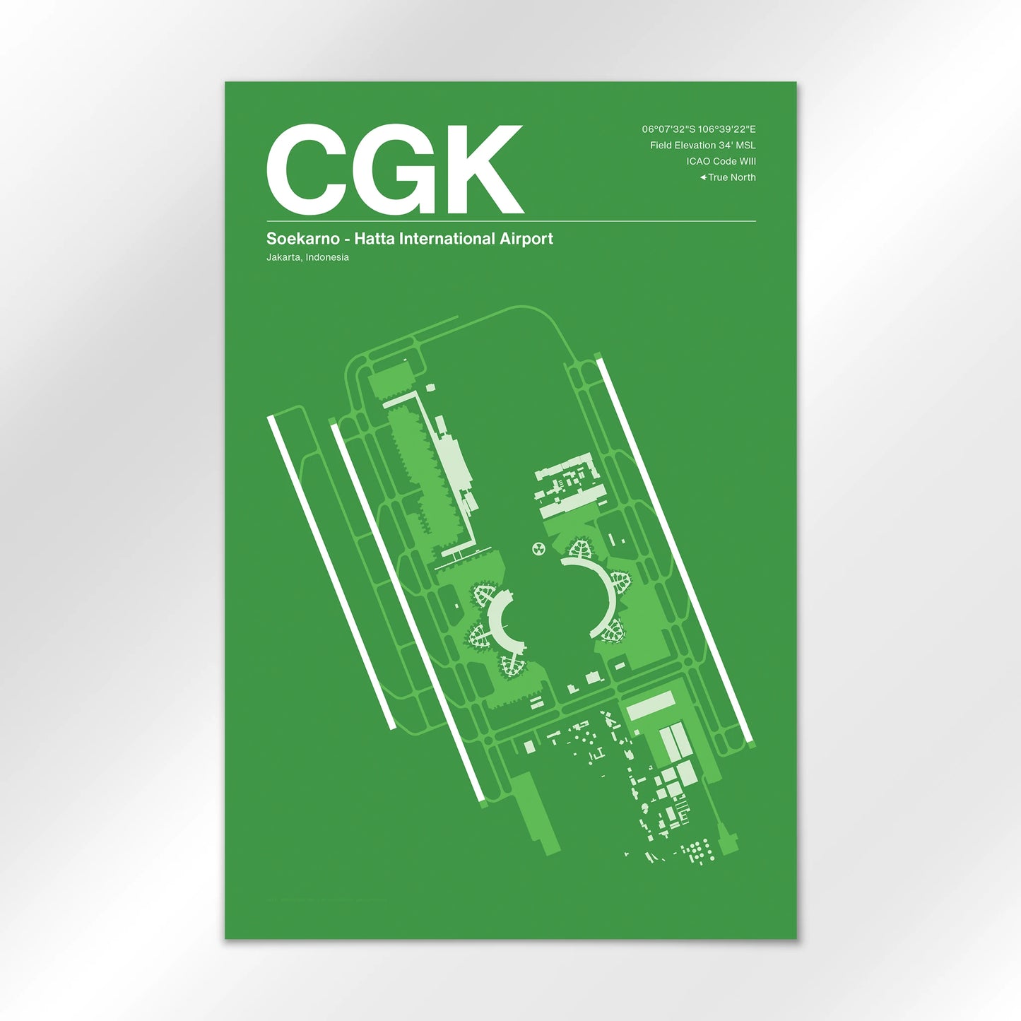 CGK Airport Diagram