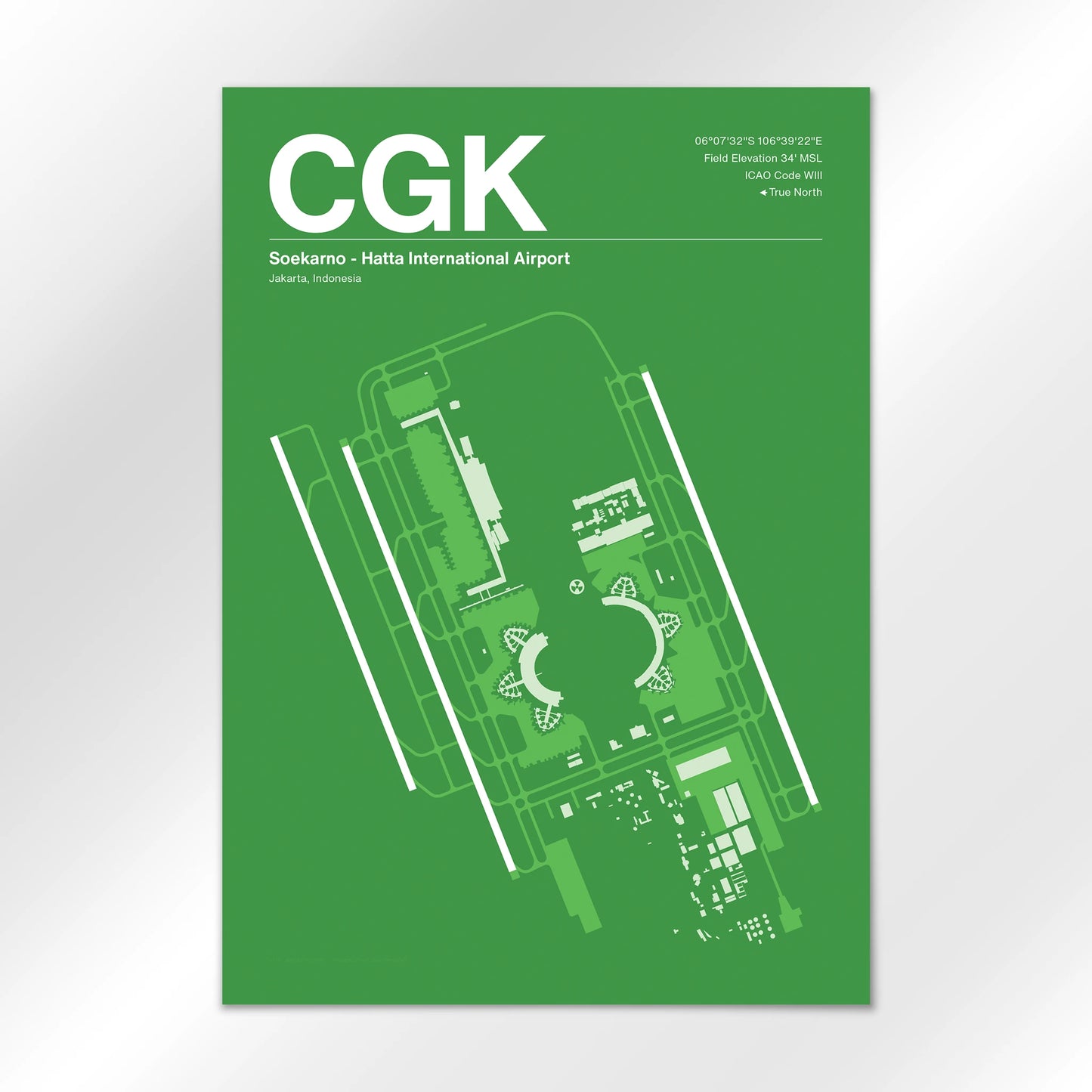 CGK Airport Diagram