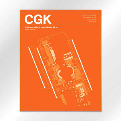 CGK Airport Diagram