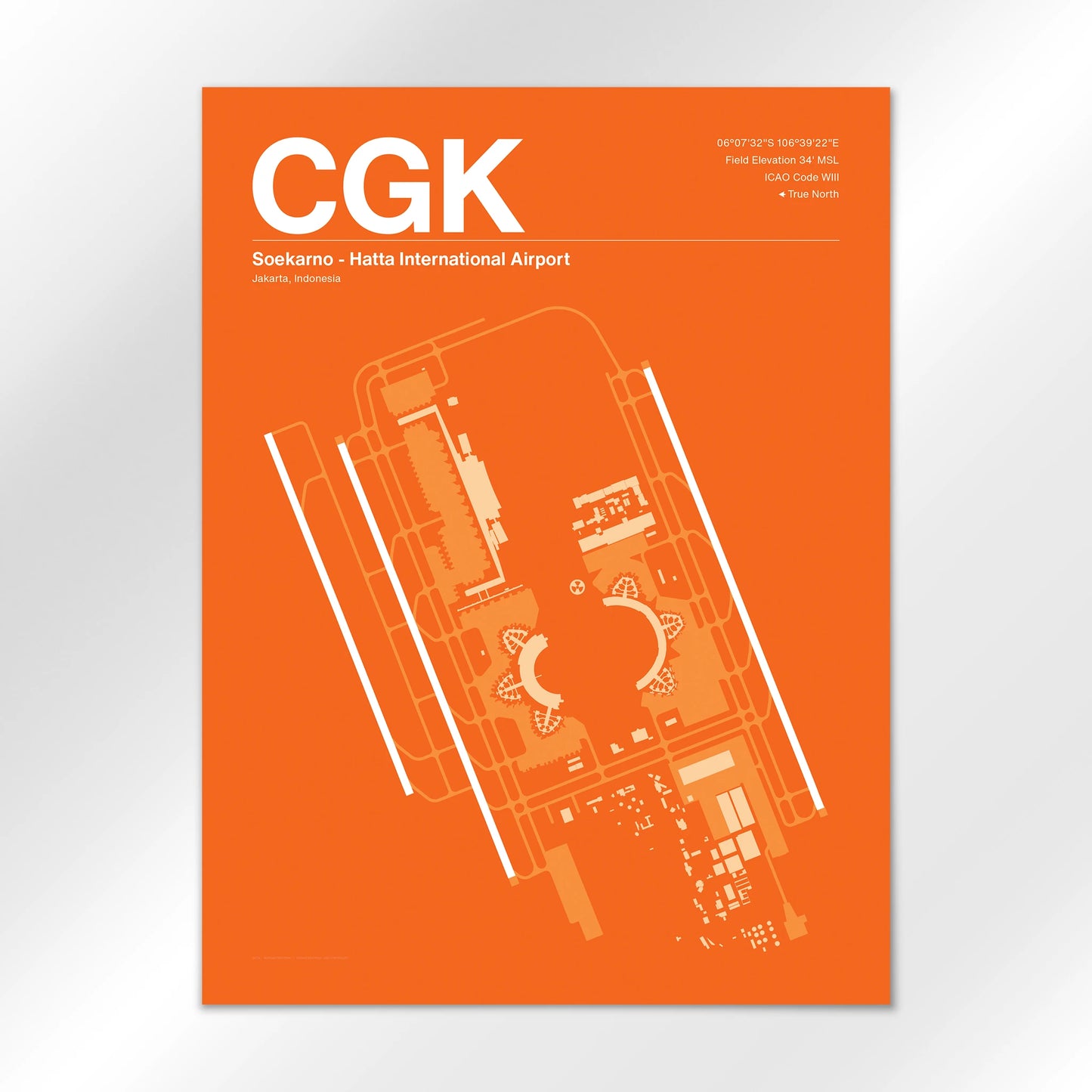 CGK Airport Diagram