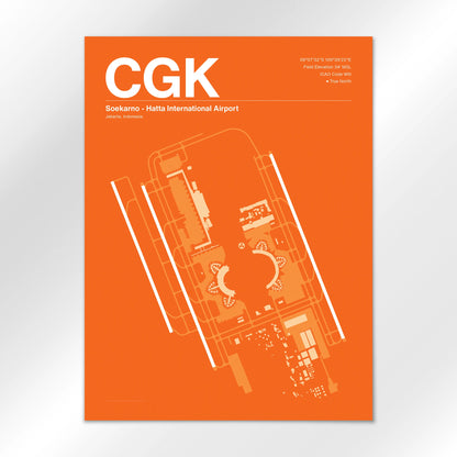 CGK Airport Diagram