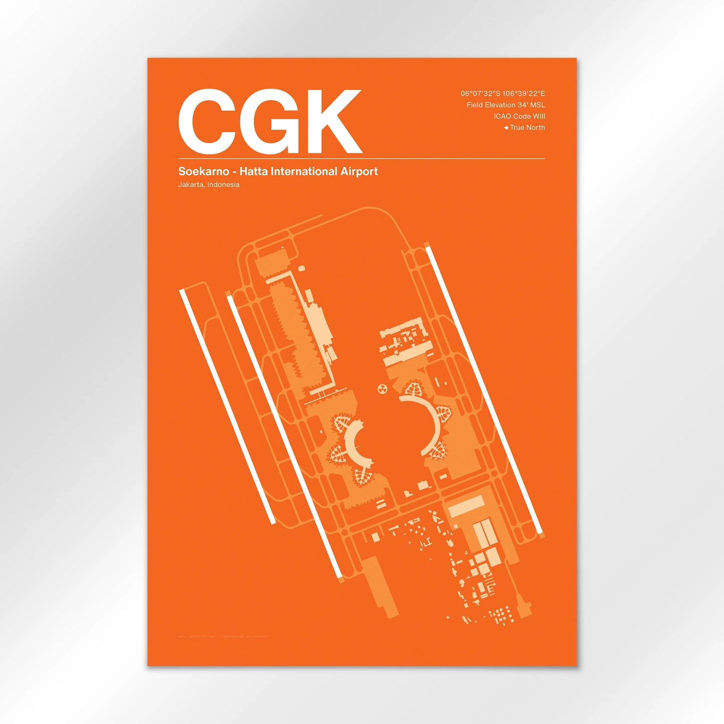 CGK Airport Diagram