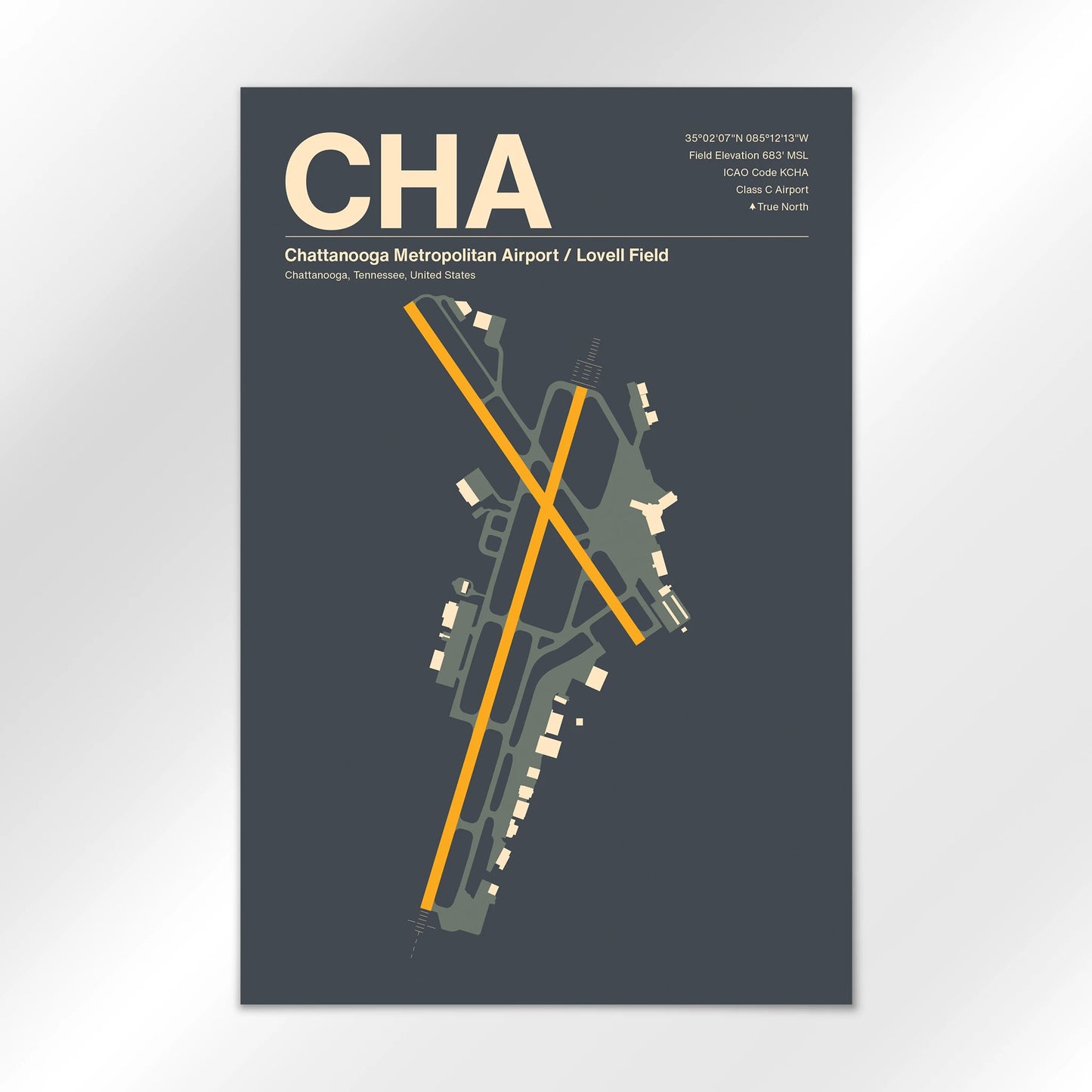 CHA Airport Diagram