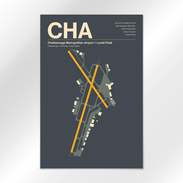 CHA Airport Diagram
