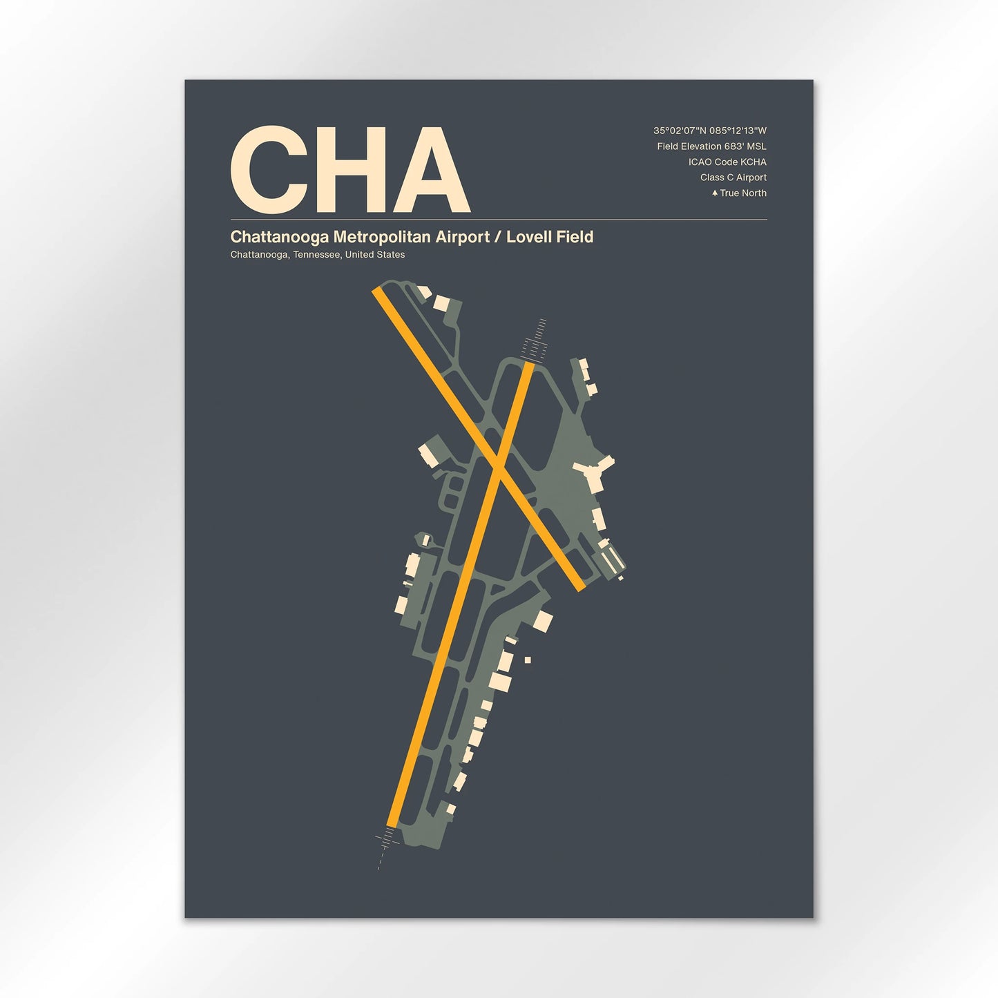CHA Airport Diagram