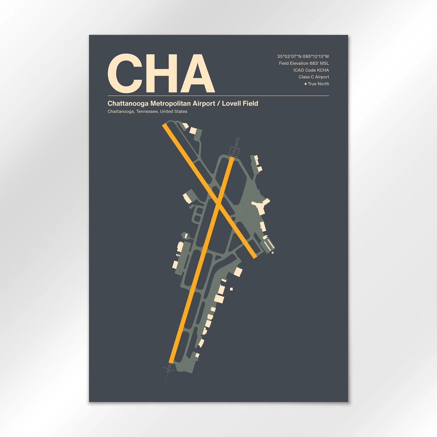 CHA Airport Diagram