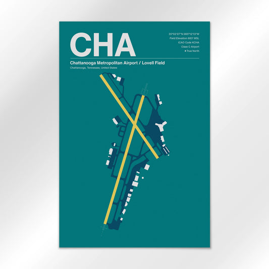 CHA Airport Diagram