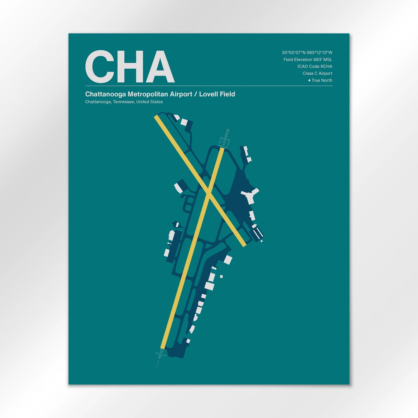 CHA Airport Diagram