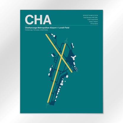 CHA Airport Diagram