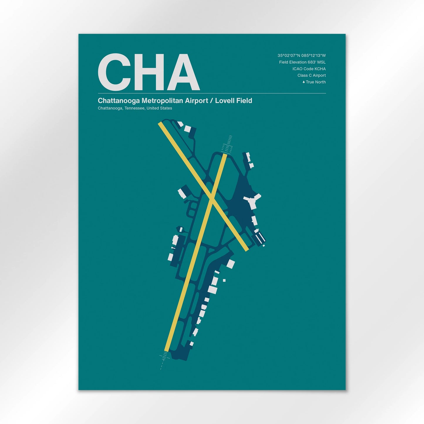 CHA Airport Diagram