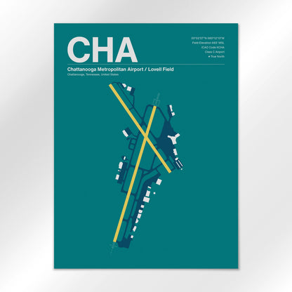 CHA Airport Diagram
