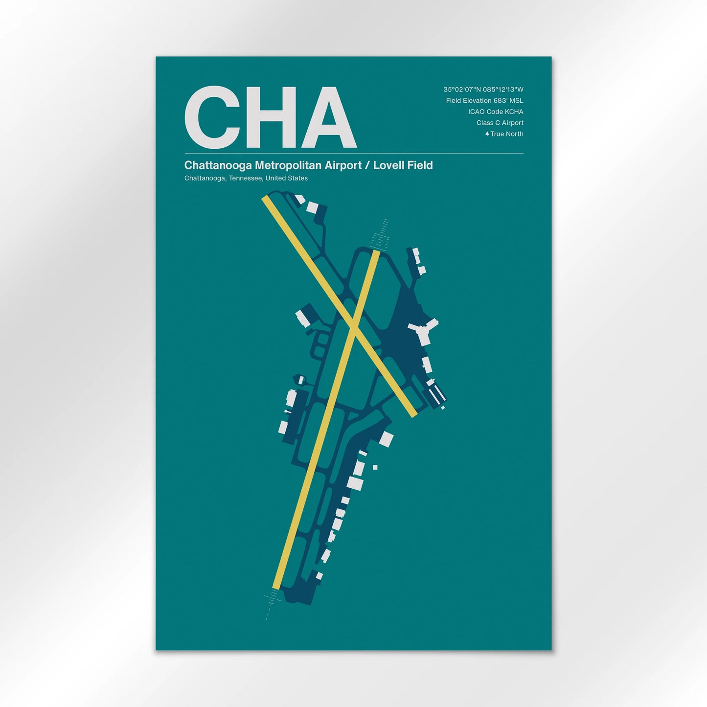 CHA Airport Diagram